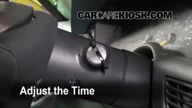 1997 Pontiac Bonneville SE 3.8L V6 Horloge Régler l'horloge
